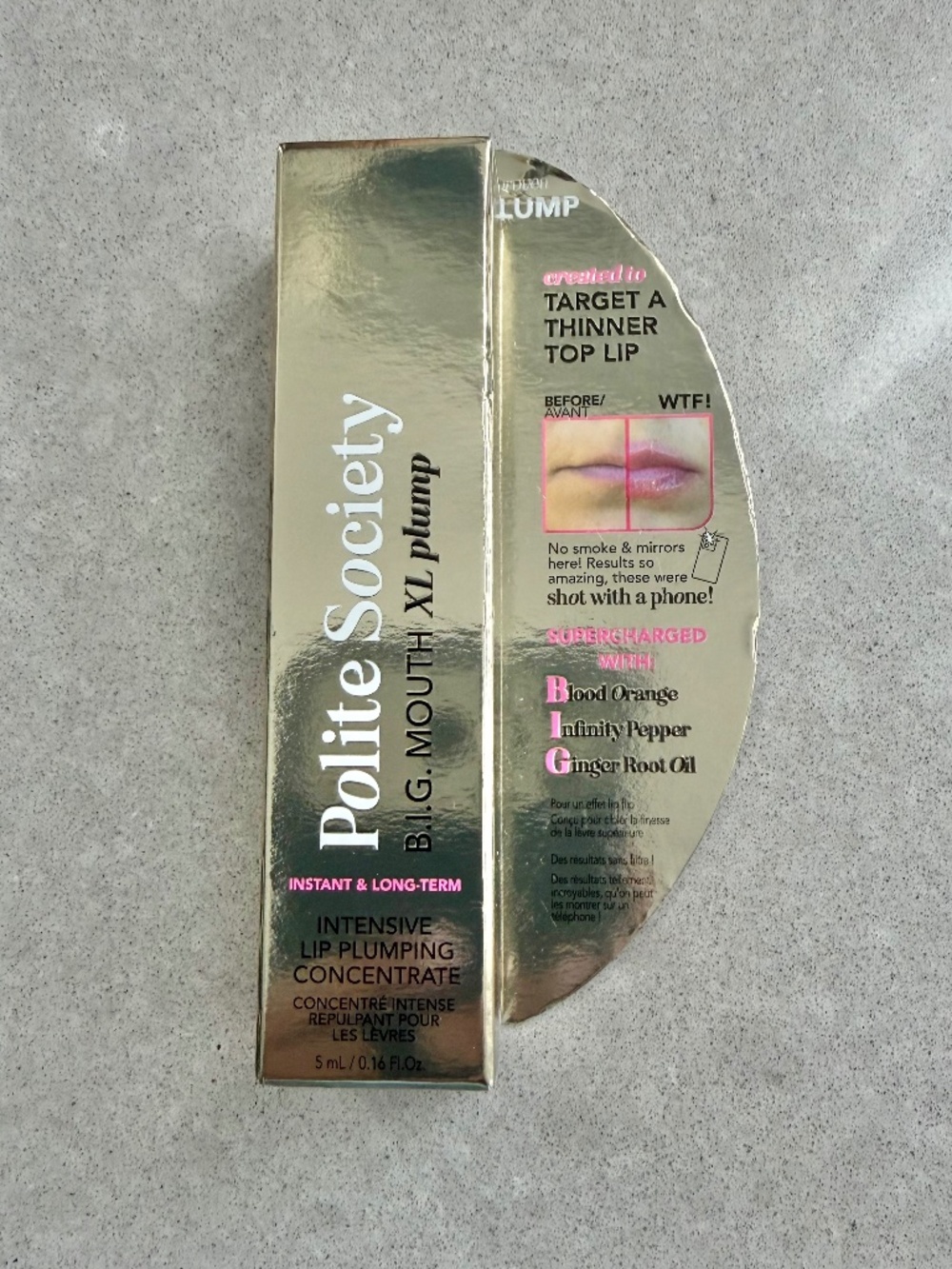 B.I.G Mouth XL Plump Intensive Lip Plumping Concentrate